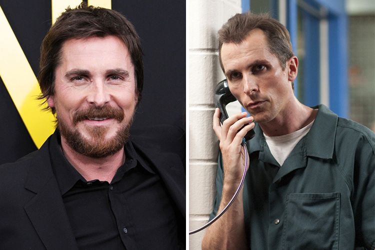 christian bale weight chart